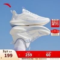 安踏(ANTA)【毒刺】安踏女鞋运动鞋冬季跑步鞋子女慢跑鞋 【店长推荐】象牙白/氧气蓝-4 39 (女)