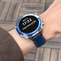 华为（HUAWEI）【高端旗舰新款】华为手表WATCH Ultimate 2 非凡大师eSIM探索智能独立通话水下通信150米潜水2026 ultimate 2【蔚海蓝+手缝真皮蓝色表带】 【华为官方正品】