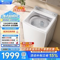 小天鹅(LittleSwan)波轮洗衣机全自动 小乌梅2.0轻奢版 10公斤除菌除螨 水魔方防缠绕直驱变频 家电 波轮 小乌梅2.0 大容量 TB12VE20DW