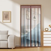 宫薰可定制防蚊门帘全磁吸纱门窗纱帘夏季加密网自装大门卧室110*210