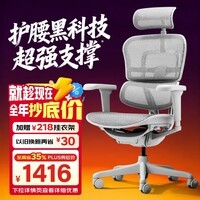 Ergonor保友金豪b雄鹰 人体工学椅 电脑椅 电竞椅办公椅子可躺老板椅 【金豪b雄鹰X】银白网