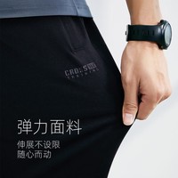 361°男款春夏2026新品运动长裤男跑步健身宽松运动裤 基础黑（针织拉链口袋） XL 180/84A【建议150-165斤】