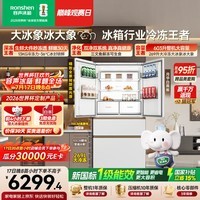 容声大冰象603L法式多门冰箱超大容量双净双系统超薄零嵌入式一级能效国家补贴BCD-603Q50FZLBJ世界杯