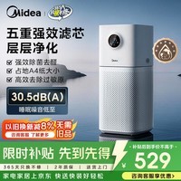 美的（Midea）【母婴级】空气净化器鼻炎家用除甲醛除烟味异味过敏原空气净化机森林家L1 Lite