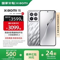 小米15 【国家补贴】  新品5G小米手机 亮银色 12GB+256GB 官方标配