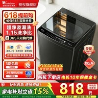 小天鹅波轮洗衣机全自动 10公斤大容量 抗菌除螨 升级超净洗强去污 一级能效 以旧换新 超净洗1.15洗净比+TB10V27T 波轮