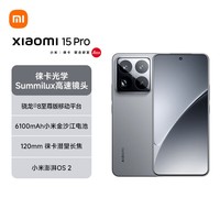 小米（MI）小米15Pro 徕卡光学Summilux高速镜头 骁龙8至尊版 16+512 岩石灰 小米红米手机【赠话费券】