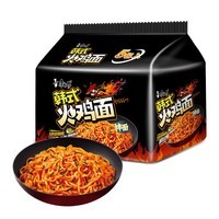 康师傅 方便面 拌面 经典火鸡面拌面 五连包118g*5包 超辣干拌面火鸡面