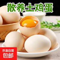 散养农家土鸡蛋单枚40g正负5g 溏心蛋早餐新鲜鸡蛋京东包邮买菜 10枚土鸡蛋