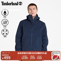 添柏岚（Timberland）官方男装冲锋衣外套秋冬新款户外休闲防水|A6BPM A6BPM433/深宝石蓝 M