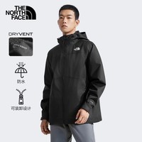 北面（The North Face）秋冬北面冲锋衣男户外防风防水可拆卸抓绒内胆三合一外套89ZP 8AV7/4H0 L