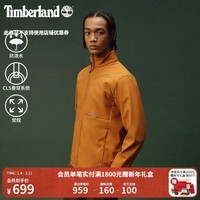 添柏岚（Timberland）官方男装外套新款户外休闲软壳衣防泼水|A5RTV A5RTVC39/皮革棕 L