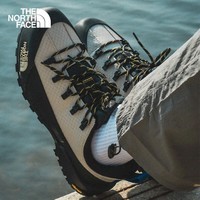 北面（The North Face）秋冬新款北面男鞋户外UE男士Clyffe低帮机能帆布休闲鞋8AD9/8D97 8DAP/GIY 44 /10
