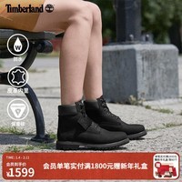 添柏岚(Timberland)官方踢不烂女鞋高帮靴户外防水黑色偏小|8658A 8658AW/黑色 36 鞋内长:22.5CM