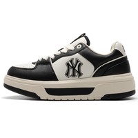 MLB鞋子男女情侣休闲板鞋时尚学院风系列学长鞋25冬季新款3ASXCLS4N 纽约洋基队/黑色 37.5 235