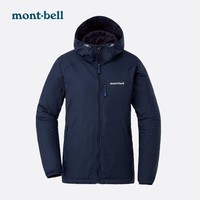mont·bell 软壳风衣女款春秋防风防泼水连帽上衣轻便保暖神衣外套 1106646 GRPH/石墨色 S