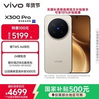 vivo X300 Pro 12GB+256GB 旷野棕 蔡司2亿APO超级长焦 蓝图影像双芯 5年持久流畅OriginOS 6 AI手机