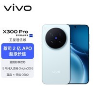 vivo X300 Pro 卫星通信版 16GB+512GB 自在蓝 【通讯】蔡司2亿APO超级长焦 蓝图影像双芯 拍照 AI手机