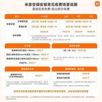 小米(MI)空调1.5匹 巨省电Pro 睡眠款 新一级能效 变频冷暖智能自清洁壁挂式空调挂机双排纯铜管 十年质保 巨省电 大1匹 一级能效 2026款