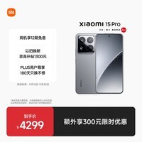 小米15Pro 国家补贴 骁龙8至尊版移动平台 徕卡潜望长焦 16+512 岩石灰 5g手机国补