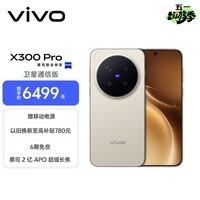 vivo X300 Pro 卫星通信版 16GB+512GB 旷野棕 蔡司2亿APO超级长焦 蓝图影像双芯 拍照 AI手机