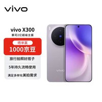 vivo X300 12GB+512GB 惬意紫 蔡司2亿超级主摄 蔡司APO超级长焦 5年持久流畅OriginOS6  【赠话费券】