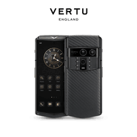 VERTU【新品上市】威图纬图AGENT Q奢品Ai智能体手机旗舰高端商务安全加密礼品 黑钢骑士黑碳纤纹小牛皮