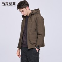 马克华菲【轻暖】可拆卸连帽羽绒服男装2025秋冬新款蓬松保暖外套