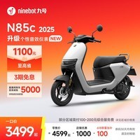 九号（Ninebot）电动摩托车N85c 2025 9号智能助力电瓶车 升级个性音效仪表【门店自提】 颜色可到门店选