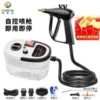 思美达 SMAYDA高温高压蒸汽清洁机家用空调厨房油烟机消毒工具家电清洗机洗车机高温消杀灭菌全新自控开关蒸汽机 【标准版】白色-双开关自控喷枪