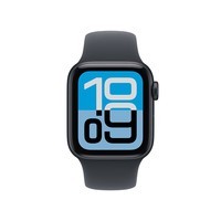 Apple/苹果WatchSE3智能手表GPS款40毫米午夜色铝金属表壳午夜色运动型表带S/M-联通补贴
