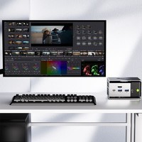 极摩客GMK M8锐龙R5 6650H迷你主机高性能游戏办公电脑台式机影音mini小主机oculink外接显卡坞 16G+1TB