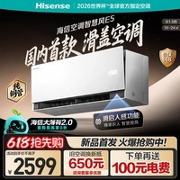 海信（Hisense）空调大薄荷2.0E5 智慧风 空调挂机大1.5匹 星闪人感省电变频家用冷暖 纯铜管 以旧换新 大薄荷2.0 KFR-35GW/E5E1-1