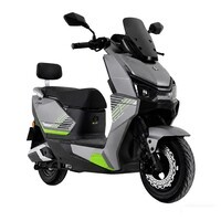 五星钻豹电动摩托车X7长续航电动车72V22AH石墨烯铅酸电池智能男女通勤外卖上班高速电摩阳极灰