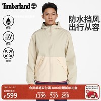添柏岚（Timberland）官方男装冲锋衣外套秋冬新款户外防水防风|A69PU A69PUA0I/浅米色 L