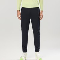 马孔多（macondo）跑步针织加绒长裤7代秋冬保暖可装手机跑步训练吸湿排汗运动裤子 黑色-男 3XL 男款