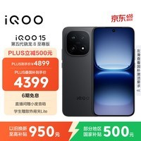 iQOO 15 16GB+512GB赛道版 第五代骁龙8至尊版 2K 三星珠峰屏 国家补贴 iqoo15游戏电竞手机