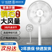 钻石牌电风扇落地扇家用卧室风扇台地两用风扇大风力低噪办公室风扇 2026新款-12寸7叶强劲风力【极致性价比】