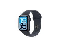 Apple/苹果 Watch SE 3 智能手表GPS款40毫米午夜色铝金属表壳午夜色运动型表带S/M MEHA4CH/B母亲节