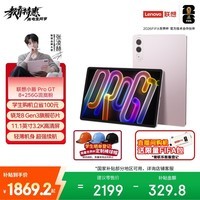 联想(Lenovo)小新PadPro GT 11.1英寸办公学习游戏AI平板电脑3.2K超清大屏骁龙8Gen3国家补贴教育优惠8+256粉