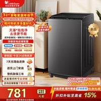 小天鹅（LittleSwan）波轮洗衣机小型全自动家用8公斤 宿舍租房神器 一级能效家电折扣补贴 TB8V28T 波轮