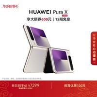 HUAWEI Pura X 12GB+512GB月影灰 1610阔型屏 鸿蒙AI红枫原色影像 折叠屏手机 华为鸿蒙智能手机