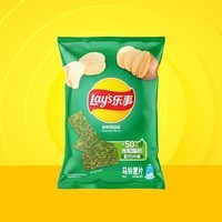 乐事（Lay\'s） 经典/大波浪/奇多系薯片 玉米棒40g/50g 单袋装办公室休闲零食 岩烧海苔味40g
