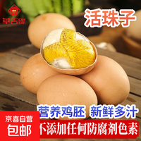 莘吉缘活珠子鸡蛋胚胎麻辣毛蛋13天新鲜钢化蛋五香新鲜即食生鲜 活珠子6枚五香味