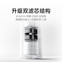 米家空气净化器 6 价保 618 升级双滤芯结构 抗菌 除醛多效净化 家用宠物净化 新房卧室换气 除甲醛