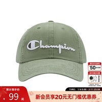 Champion冠军夏季新款运动鸭舌帽棒球帽运动遮阳帽经典款 浅绿 均码