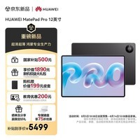 HUAWEI MatePad Pro 12英寸 华为平板电脑3K柔性OLED屏移动办公创作学习12GB+256GB 深空灰