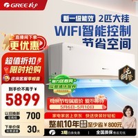 格力（GREE）空调京韵 新一级/三级能效变频冷暖 大风量 高温自洁 WIFI小客厅大卧室壁挂式大挂机  京韵 2匹 50GW/NhKe1BAj一级能效