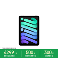 Apple/苹果 iPad mini (A17 Pro) 8.3英寸 平板电脑(128G WLAN版/mini7/MXN63CH/A)深空灰色