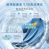 小天鹅（LittleSwan）波轮洗衣机天瀑泡泡净全自动大容量 一级能效智能节能省电水电双宽 智能预约一键智洗租房家用电器 店长推荐|新款泡泡净|智洗V27T 波轮 8kg